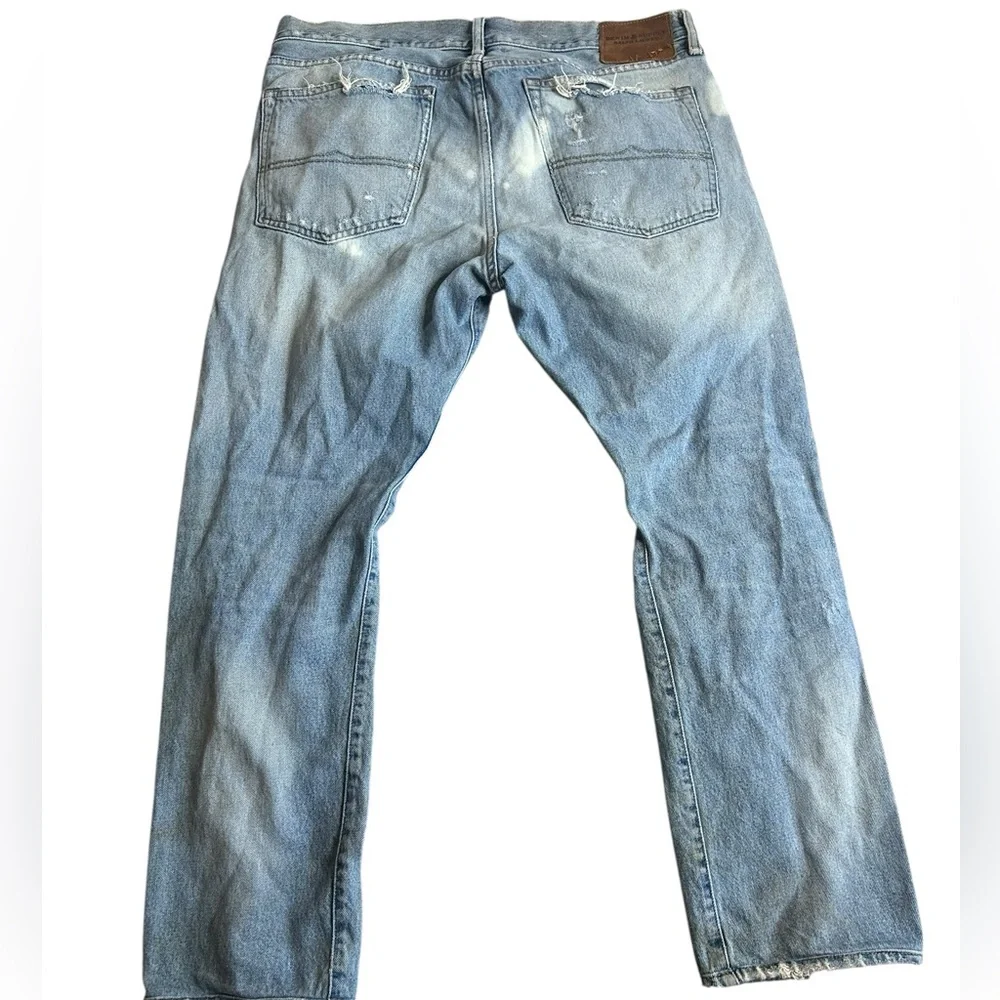 Ralph Lauren‎ Denim & Supply Distressed Slim Jeans Men’s 36x29 Blue